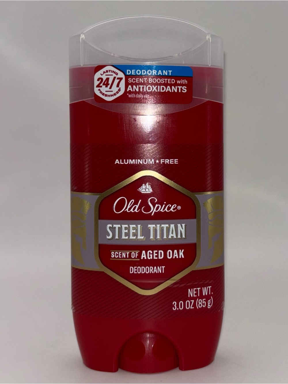 NWT Old Spice Steel Titan Deodorant Aged Oak 3oz